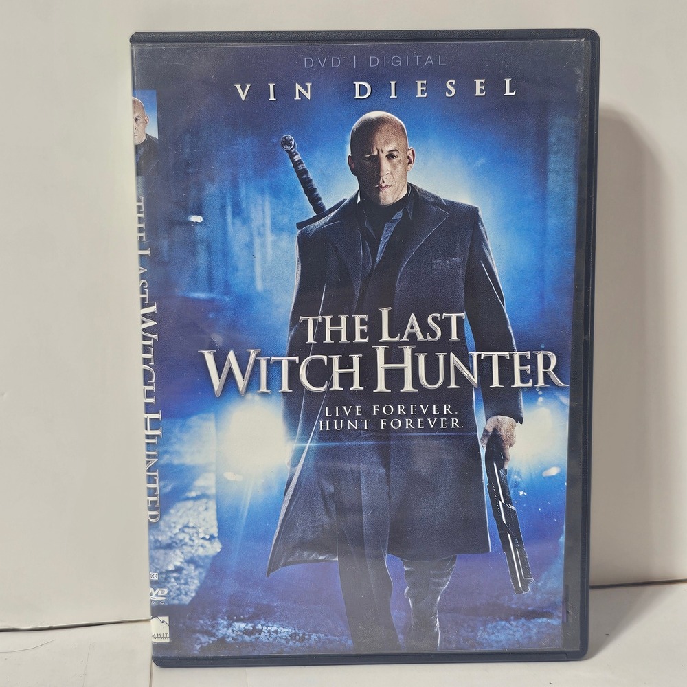 The Last Witch Hunter DVD Vin Diesel Action Fantasy Widescreen Lionsgate 2015